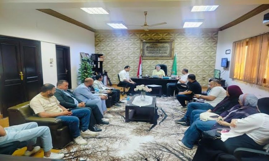 مدير عام شباب القليوبية يستعرض طرق تنفيذ مبادرة الكيانات في الشارع لتعزيز أنشطة الشباب