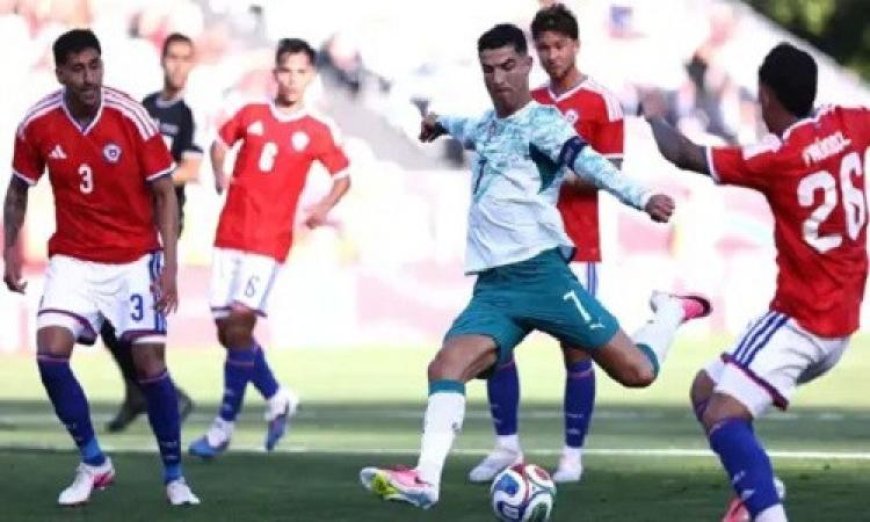 البرتغال تحقق انتصاراً ودياً على تشيلي قبل انطلاق كأس العالم