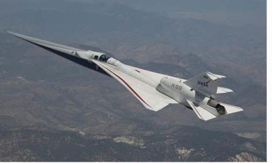 ناسا تجهز لإطلاق طائرتها X-59 الأسرع من الصوت فوق الأجواء الحضرية