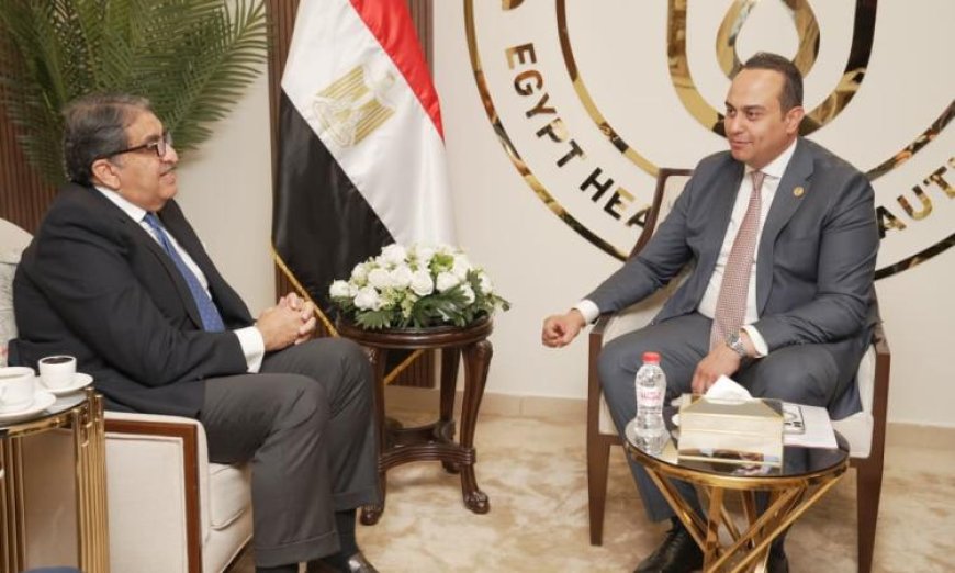 السبكي يعقد جلسة مع e-Finance لتعزيز التعاون في التحول الرقمي ودعم التأمين الشامل