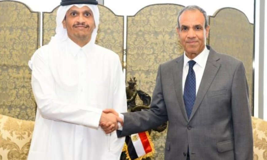 وزير خارجية قطر ورئيس مجلس الوزراء يناقشان آخر التطورات الإقليمية الهامة