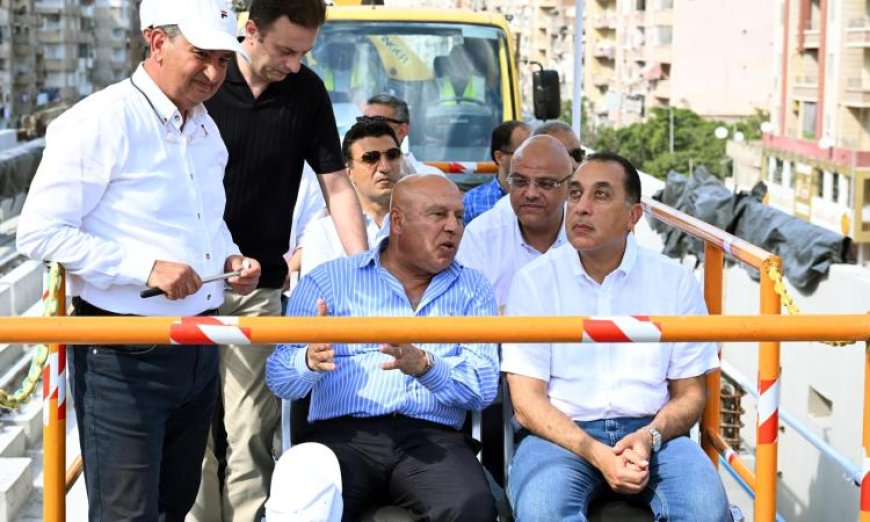 رئيس الوزراء يراقب تقدم العمل في المرحلة الأولى من مشروع مترو الإسكندرية