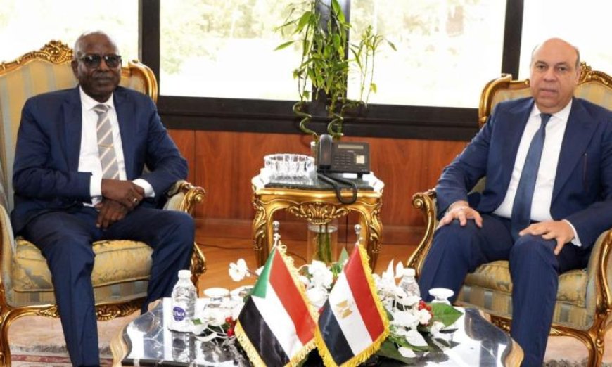 وزير الطيران يتباحث مع وزير النقل والبنية التحتية السوداني لتعزيز التعاون في مجال النقل الجوي
