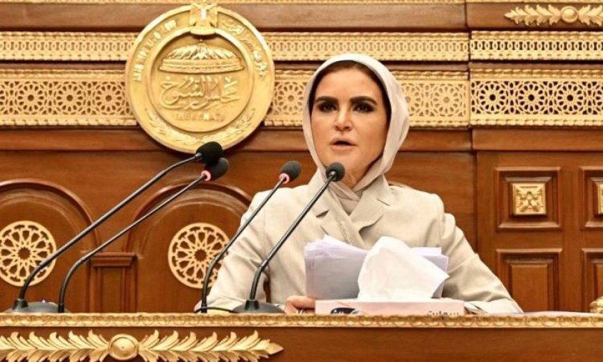 سحر نصر أمام مجلس الشيوخ تؤكد أن جودة وكفاءة الخدمات تعكس شعور المواطن بالنمو