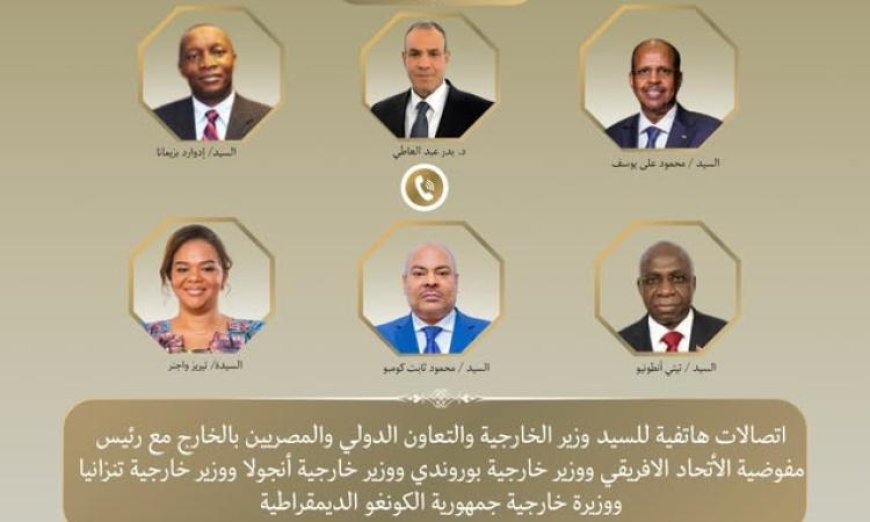 عبد العاطي يلتقي رئيس مفوضية الاتحاد الأفريقي لتعزيز أفق التعاون المشترك