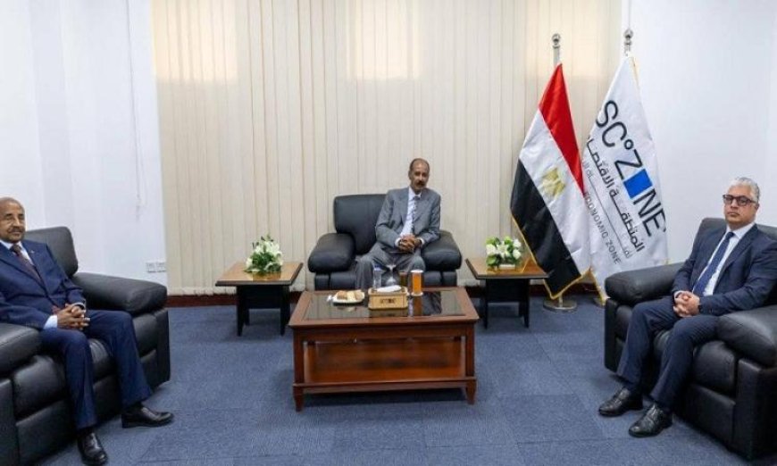 رئيس الهيئة الاقتصادية لقناة السويس يلتقي برئيس دولة إريتريا لتعزيز التعاون الاقتصادي