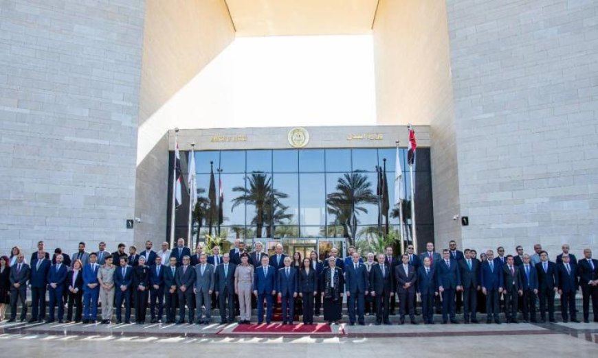 صور وزير العدل يؤكد أن مصر تحت قيادة الرئيس السيسي تسعى لتعزيز قدرات المؤسسات الوطنية