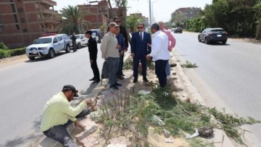 محافظ الفيوم يقوم بجولة تفقدية في شركة أدوات منزلية بكوم أوشيم