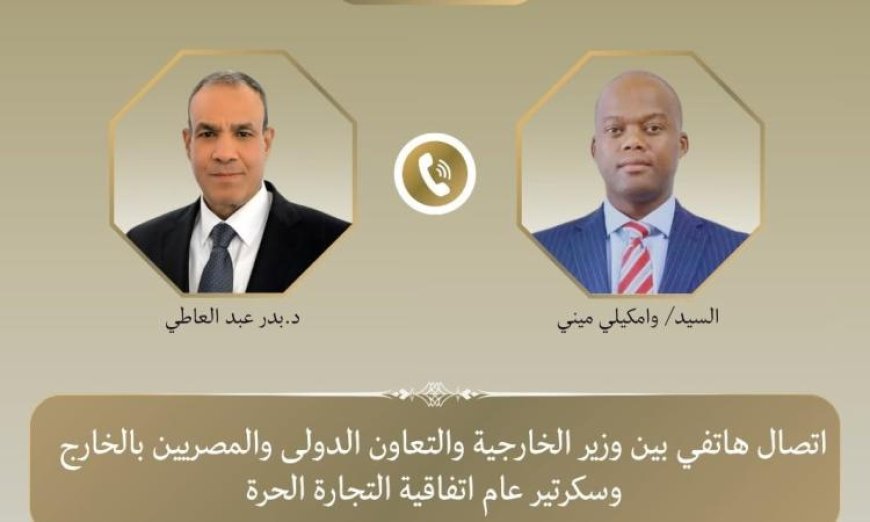 الخارجية تؤكد أهمية تعزيز جهود إزالة عقبات التجارة والاستثمار بين الدول الأفريقية