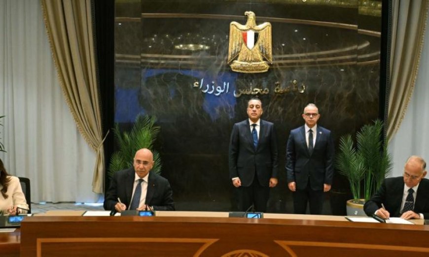 مدبولي يترأس توقيع اتفاقية استراتيجية بين جهاز مشروعات الخدمة الوطنية وطاقة عربية