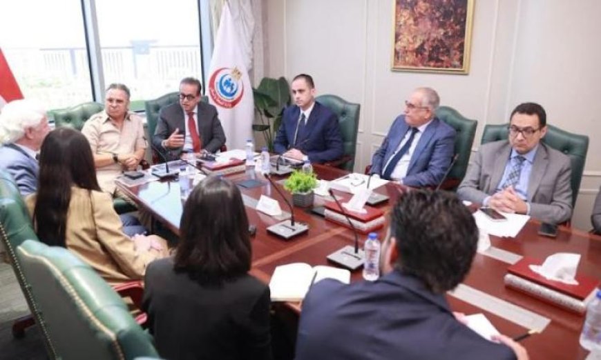 وزير الصحة يناقش مع سان دوناتو الإيطالية نسبة إنجاز مشروع مستشفى هليوبوليس الجديد