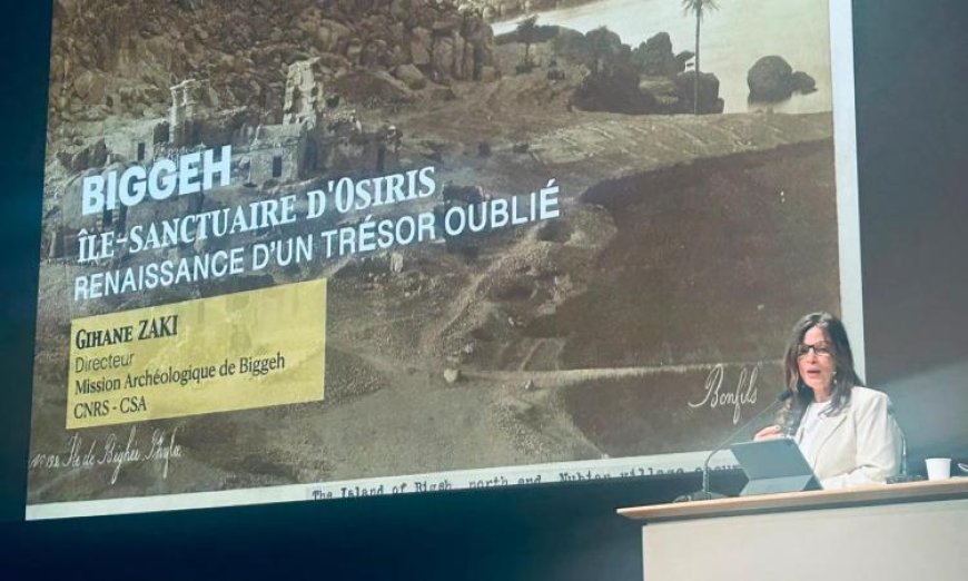 وزيرة الثقافة تطالب بتعزيز التعاون الدولي لحماية التراث الثقافي في جزيرة بيجة