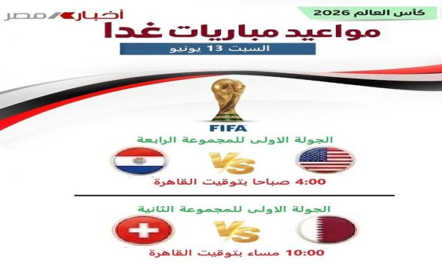 منافسات مثيرة تنتظر الجماهير السبت مع انطلاق مباريات المجموعتين الثانية والرابعة
