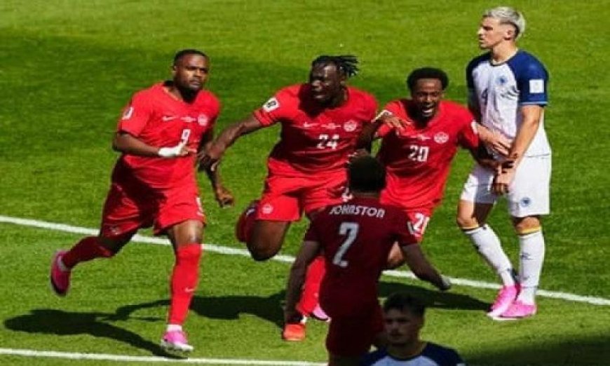 كندا تحقق أول نقطة في تاريخ مشاركتها بكأس العالم لكرة القدم