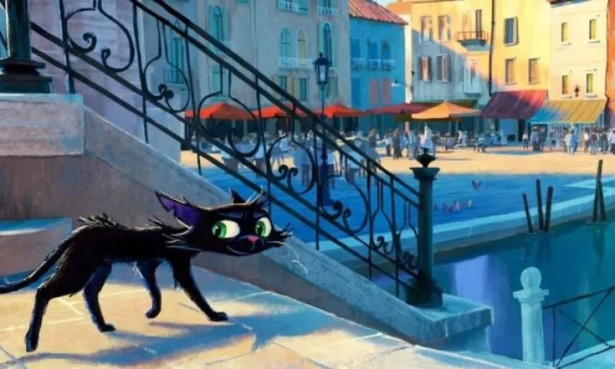 اكتشف أول مشاهد فيلم Gatto مع ديزني وبيكسار عن قط يخشى الماء وعصابة تونة غامضة