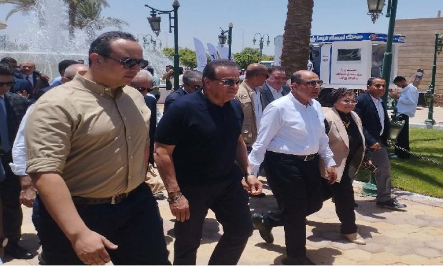 وزير الصحة يشهد إطلاق منظومة التأمين الصحي الشامل في المنيا