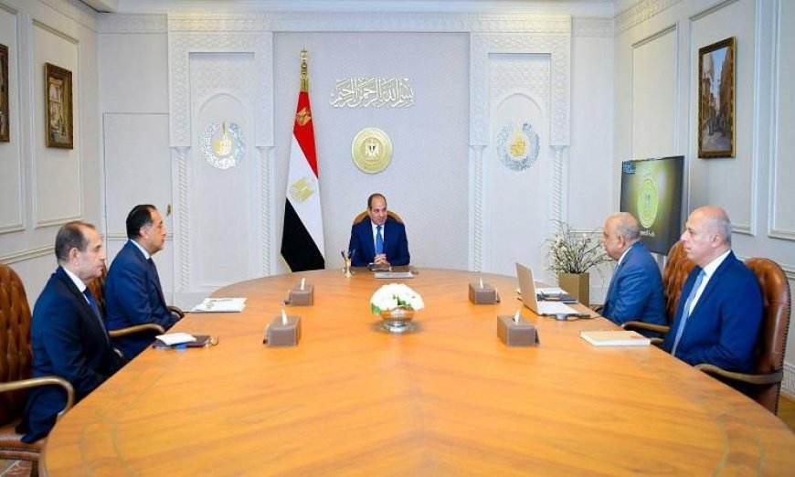 الرئيس السيسي يشدد على أهمية تحسين جودة التغذية الكهربائية لتعزيز التنمية المستدامة