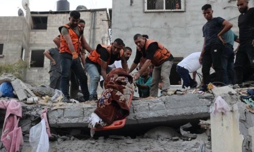 استشهاد أربعة فلسطينيين جراء قصف إسرائيلي عنيف على مخيم جباليا في شمال غزة