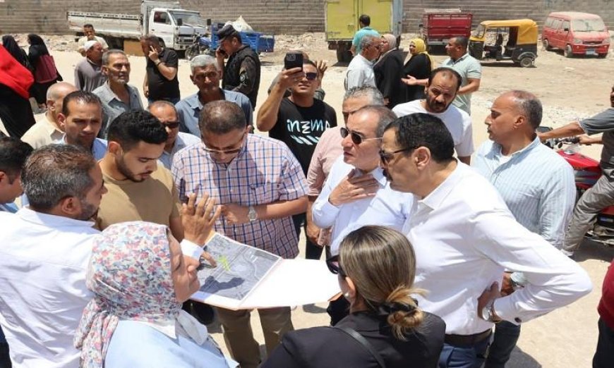 محافظ القليوبية يزور تطوير نزلات الطريق الدائري في عرابي وبهتيم لتعزيز البنية التحتية