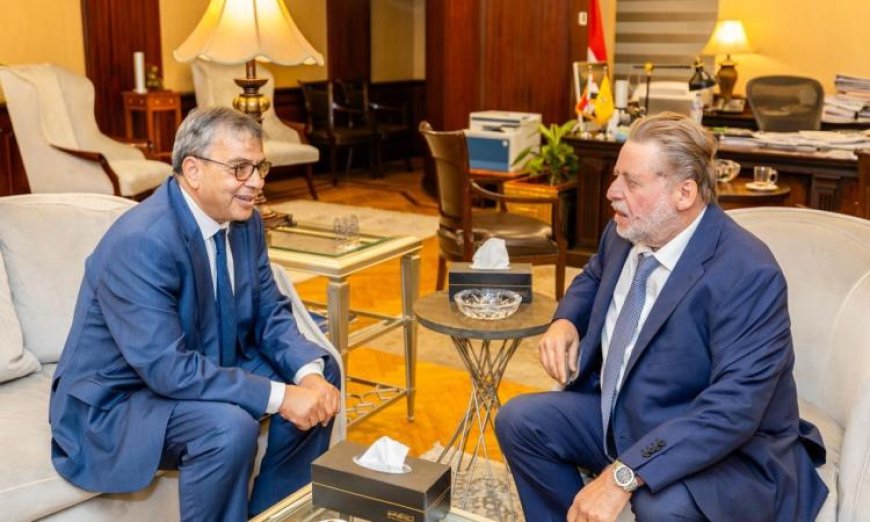 محافظ البنك المركزي المصري يناقش سبل التعاون مع محافظ البنك المركزي التونسي