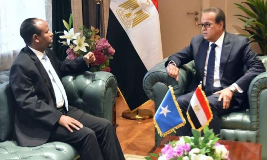 وزير الصحة يلتقي نظيره الصومالي لبحث تعزيز التعاون وتبادل الخبرات الصحية