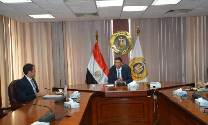 وزير الصناعة يناقش مع جيد تكستايل استراتيجيات التوسع وزيادة الصادرات إلى 500 مليون دولار