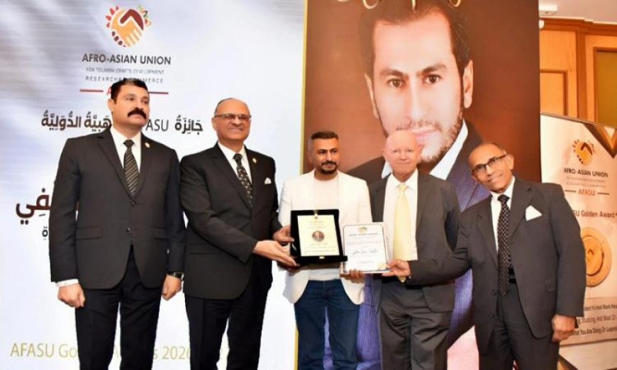 الألفي يفوز بجائزة أفاسو الذهبية الدولية لقادة الابتكار في الإعلام السياحي