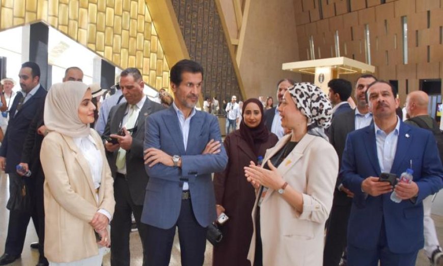 سفير قطر يؤكد أن المتحف المصري الكبير يجسد تاريخ مصر العريق ومكانتها الثقافية
