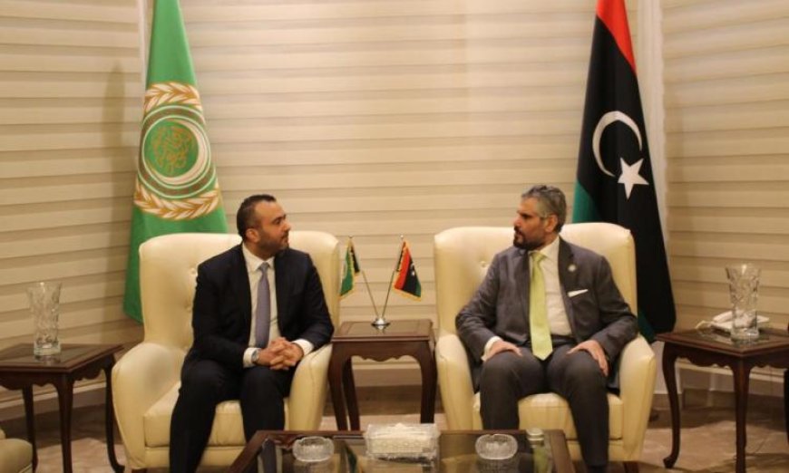 مندوب ليبيا بالجامعة العربية يشدد على ضرورة تعزيز التعاون بين المؤسسات لتحقيق التنمية المستدامة