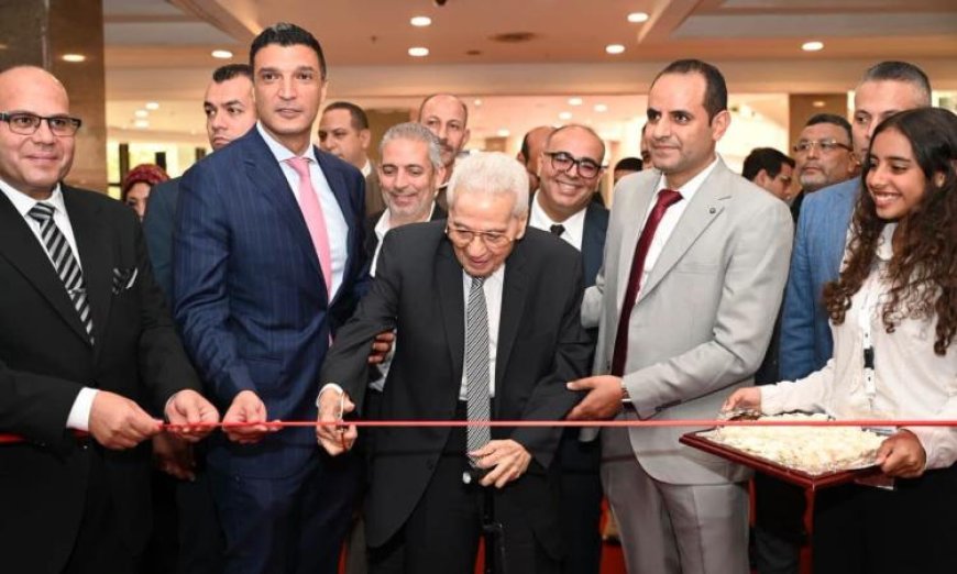 وزير الصناعة يطلق فعاليات المعرض الدولي الثالث عشر لتكنوبرنت المتخصص في صناعات الطباعة