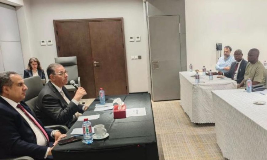 حبشى يتواصل مع الجالية المصرية في غانا ويشارك في اجتماع جمعية الصداقة البرلمانية المصرية