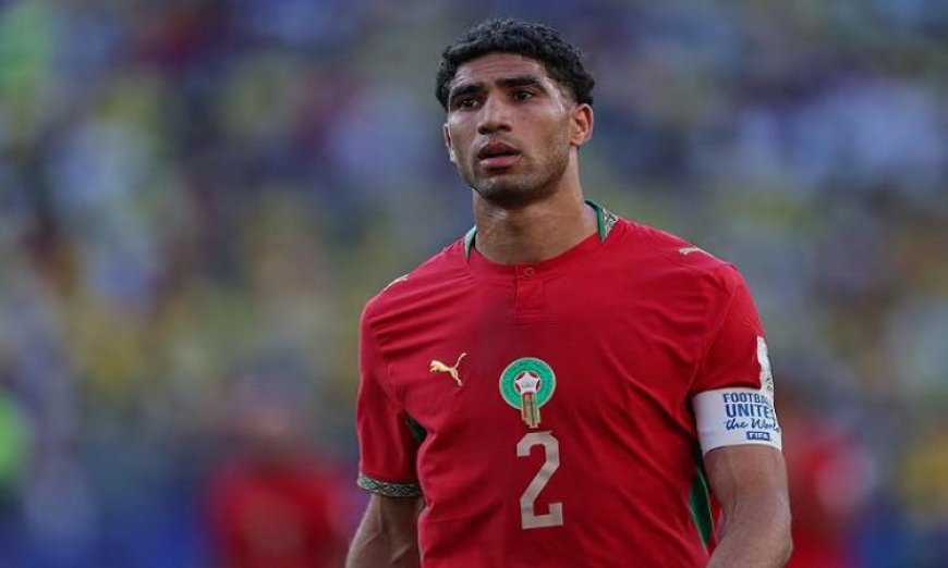 حكيمي نجم سان جيرمان الدولي المغربي يقف أمام المحكمة بعد اتهامه بالاغتصاب