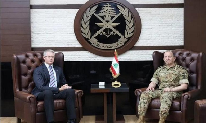 قائد الجيش اللبناني يستعرض سبل تعزيز التعاون العسكري الاستراتيجي مع أستراليا
