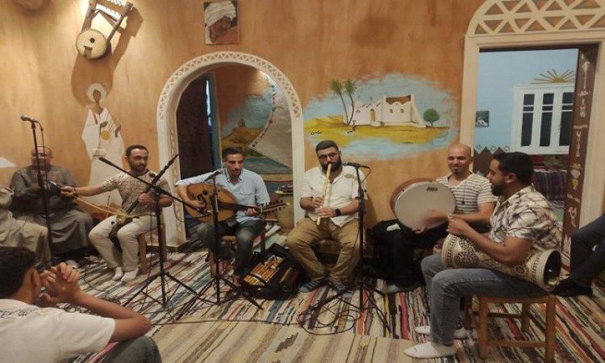 فرقة مواويل تقدم عرضاً فولكلورياً مميزاً احتفالاً بذكرى ميلاد مرسي جميل عزيز