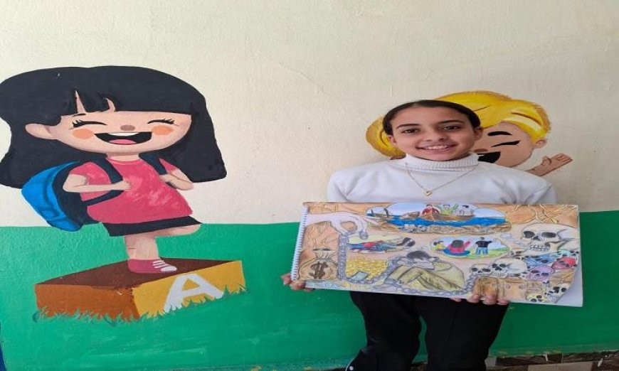تعليم الفيوم يحقق المركز الأول في مسابقة الرسم للتوعية بمخاطر الهجرة غير الشرعية