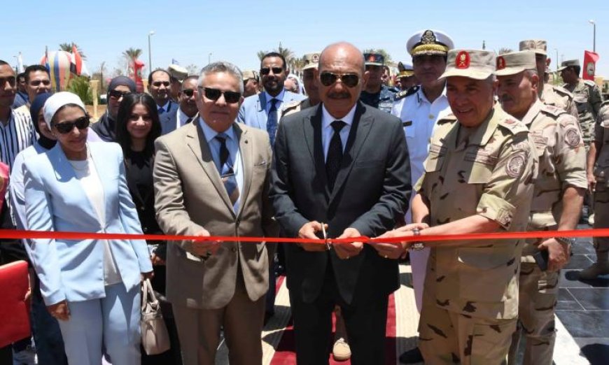افتتاح متحف أكتوبر بعد تجديده من قبل قيادة الجيش الثالث الميداني
