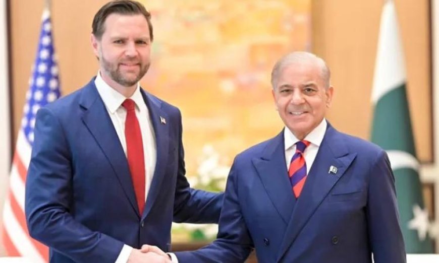 فانس يلتقي رئيس الوزراء الباكستاني تمهيدا لمفاوضات هامة مع إيران