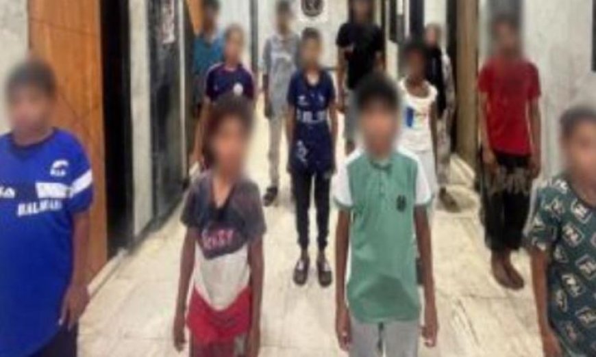 الشرطة تضبط 11 شخصا لاستغلال 13 حدثا في التسول واستجداء المارة بالجيزة