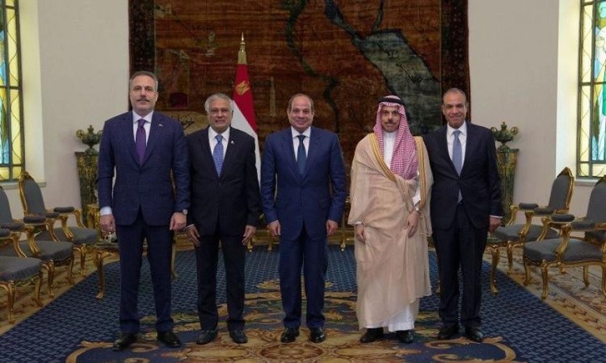 الرئيس السيسي يؤكد أهمية تأمين الخليج ويستحوذ على اهتمام الصحف ووكالات الأنباء العربية والعالمية
