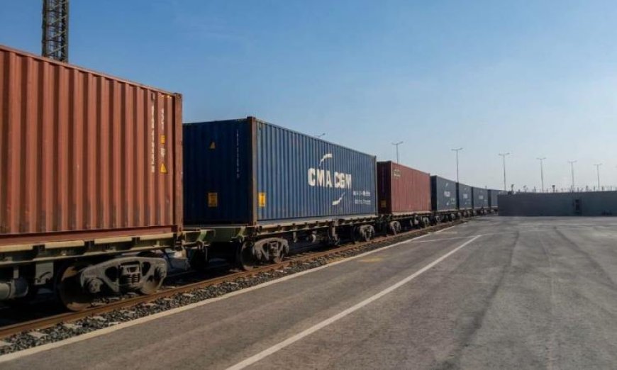وصول 3 قطارات بضائع من الروبيكي إلى ميناء السخنة في رحلة إلى ميناء جدة بالصور