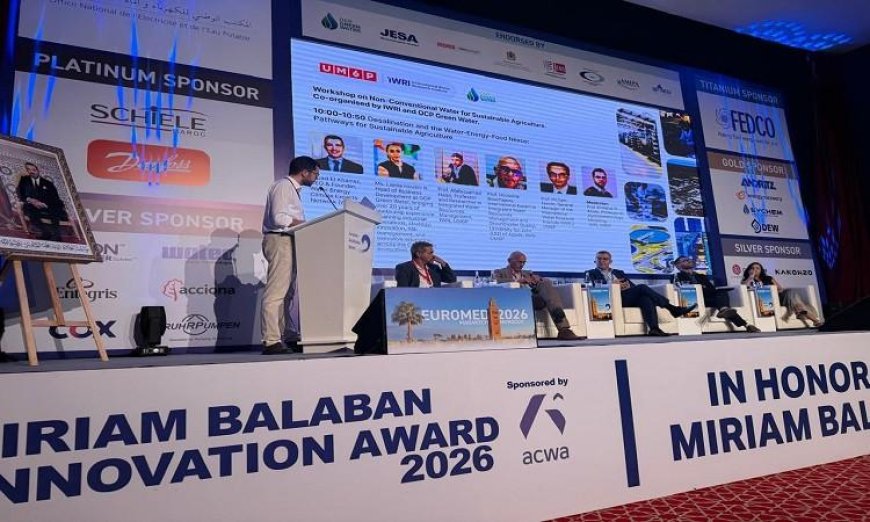 بحوث الصحراء في المؤتمر الأوروبي لتحلية مياه البحر المتوسط لتعزيز الابتكارات المائية