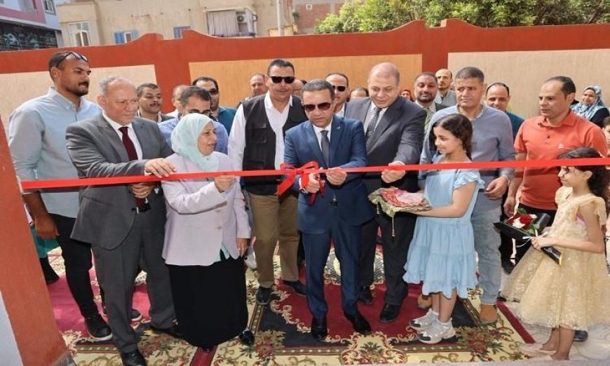 محافظ المنوفية يدشّن افتتاح مدارس جديدة في مدينة منوف لتعزيز التعليم