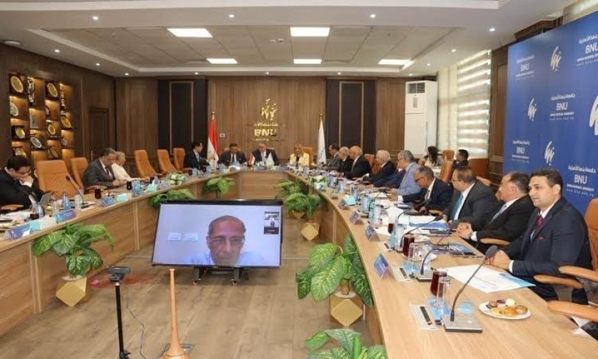 مجلس أمناء جامعة بنها الأهلية يوافق على بناء مدرج مركزي جديد لتعزيز البيئة التعليمية