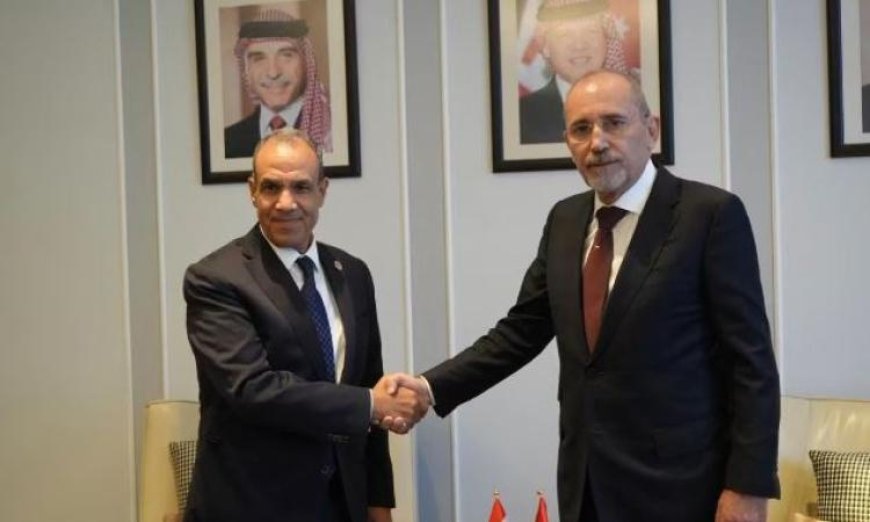 وزير الخارجية يلتقي نظيره الأردني ويشددان على أهمية استكمال خطة ترامب لحل أزمة غزة