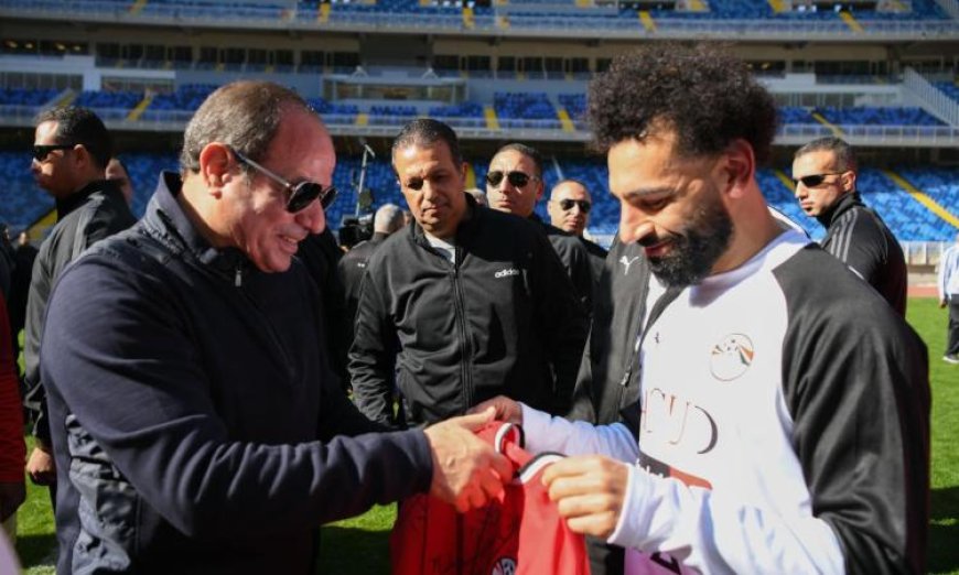 أبو ريدة يعبر عن شكره للرئيس السيسي بعد الانتصار التاريخي ويكشف عن رسالة إنفانتينو إلى منتخب الفراعنة