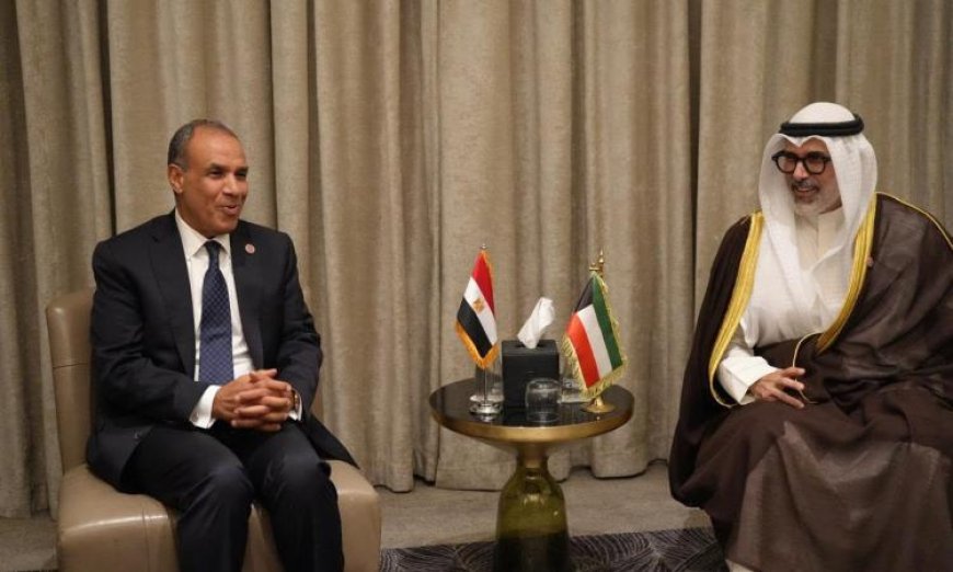 وزير الخارجية يشيد بالتعاون الثنائي خلال لقائه مع نظيره الكويتي