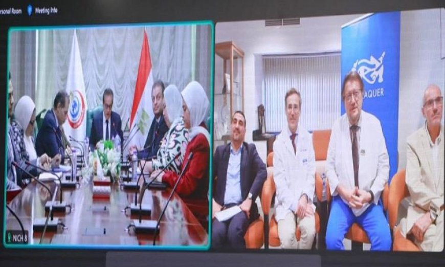 وزير الصحة يناقش مع رئيس مركز باراكير طب العيون خطة إنشاء فرع جديد في القاهرة