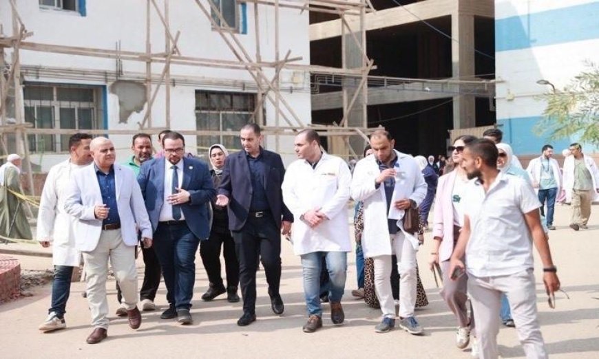 نائب وزير الصحة يقوم بجولة تفقدية في المنشآت الطبية بالشرقية للاطمئنان على سير العمل