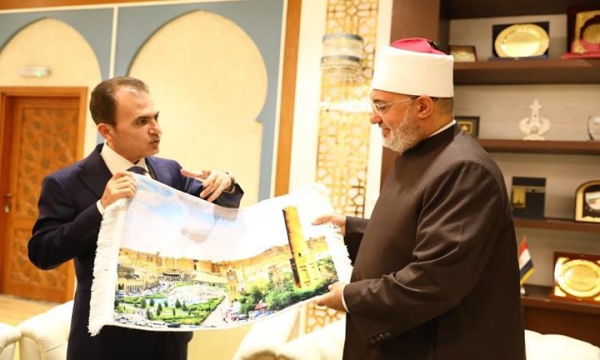 مفتي الجمهورية يستقبل وزير أوقاف كردستان العراق لتعزيز التعاون المشترك بين الجانبين