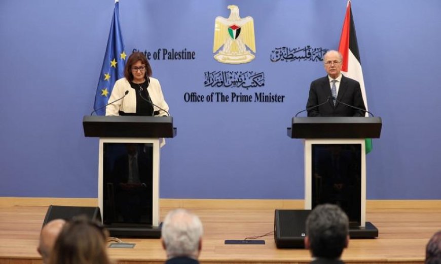 رئيس وزراء فلسطين يؤكد ضرورة إنهاء الاحتلال لتحقيق الأمن والسلام في المنطقة